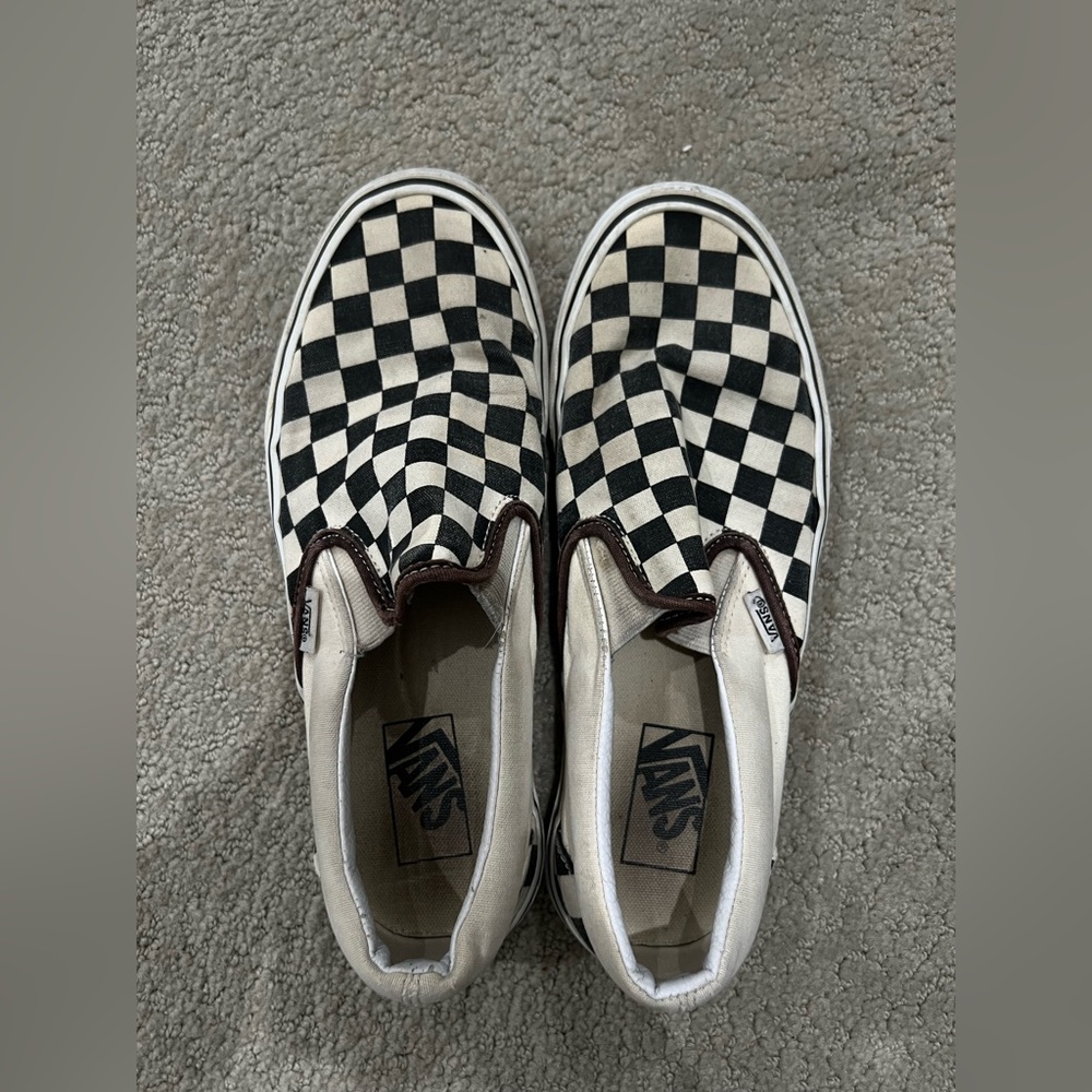 Size 9 Women’s checkered vans
